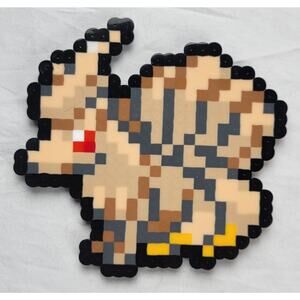 Ninetales Menu Icon Pokemon Perler Bead Pixel Art